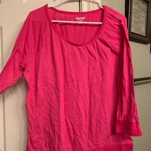 XL Pink blouse. Long sleeve.